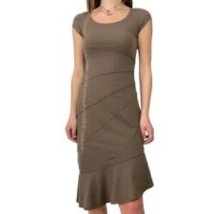 Athleta Dress Crescendo Asymmetrical Hem XXS